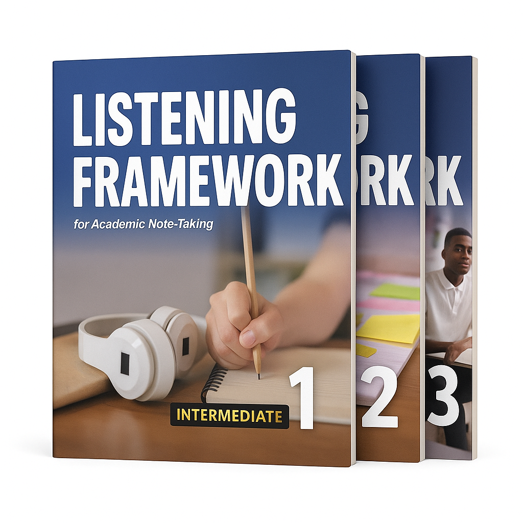 Listening Framework Intermediate Series (1/2/3)